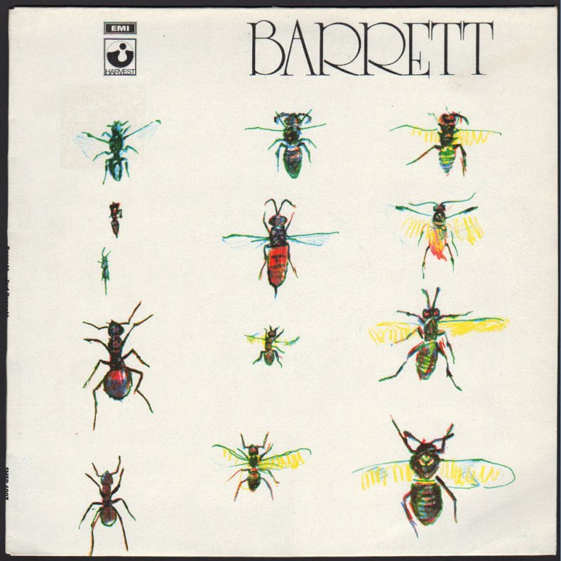 Barrett - Start-1980ies UK Pressed 12-track LP - Black &amp; Silver label