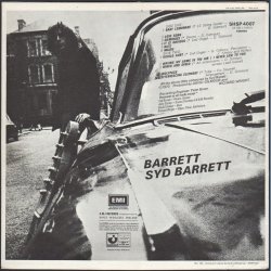 Barrett - Start-1980ies UK Pressed 12-track LP - Black &amp; Silver label