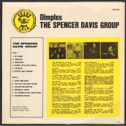 Dimples - 1967 Swedish Sonet label 12-track LP