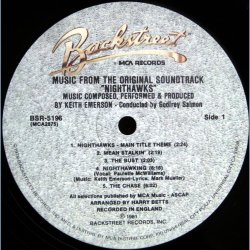 Nighthawks - Original 1981 US 11-track Vinyl LP