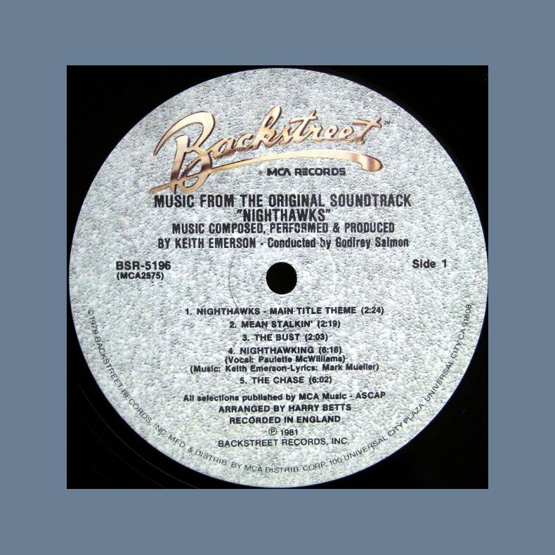 Nighthawks - Original 1981 US 11-track Vinyl LP