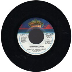 Crimson And Clover b/w Oh Woe Is Me - 1982 US 2-track 7" Single