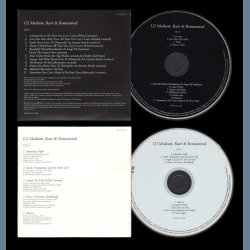 Medium, Rare &amp; Remastered - 2009 UK U2 Dot Com label 20-track 2CD Fan Clun Only Set 