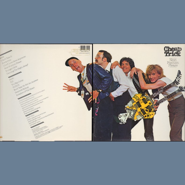 Next Position Please - Original 1983 US Epic label 12-track LP - Promotional Issue