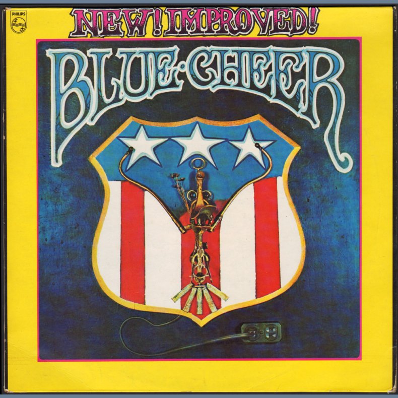 New! Improved! Blue Cheer - Original 1969 UK 9-track LP Pressing