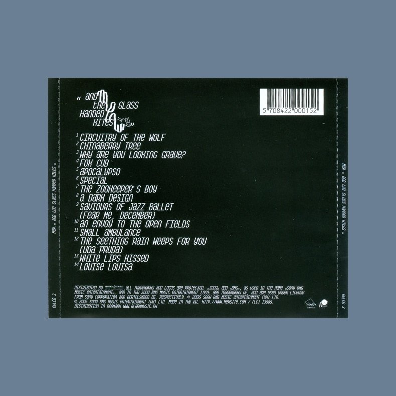 And the Glass Handed Kites - 2005 Danish 14-track full album CD