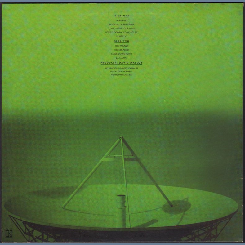 Airwaves - 1974 US Elektra Records 9-track white label promotional issue LP 