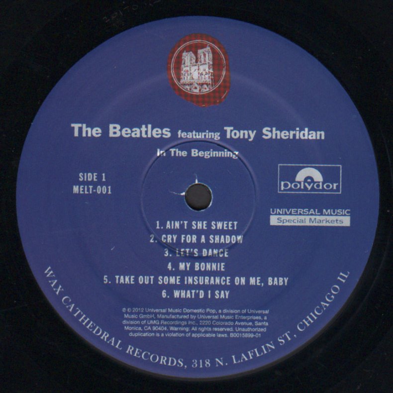 In Te Beginning - 2012 US Wax Cathedral 12-track LP