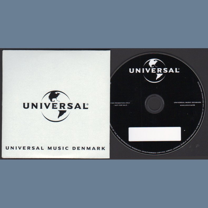 Showtime - Authentic 2011 Danish Universal label 1-track Promotional Issue CD Acetate