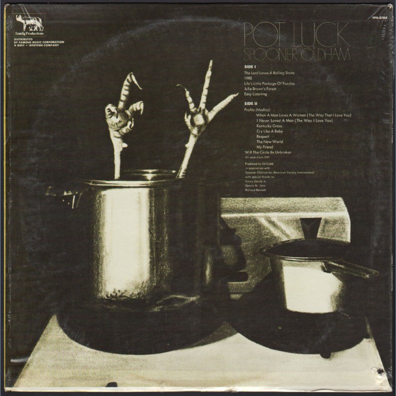 Pot Luck - Original 1972 US Family Productions 7-track LP