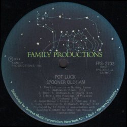 Pot Luck - Original 1972 US Family Productions 7-track LP