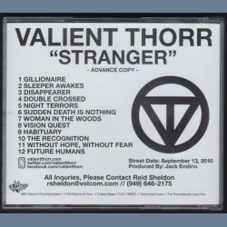 Stranger - 2010 US 10-track promotional Issue CD