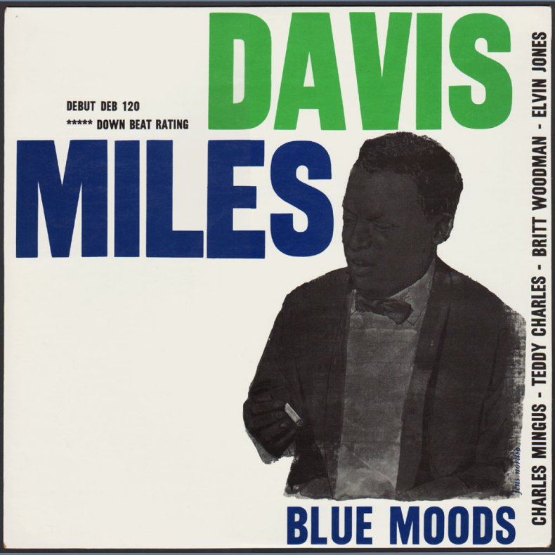 Blue Moods - Original 1960 Danish Debut label 4-track LP