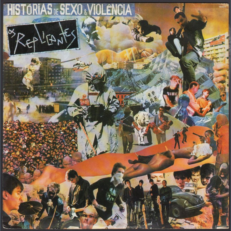 Historias De Sexo &amp; Violencia - 1987 Brazilian 14-track LP