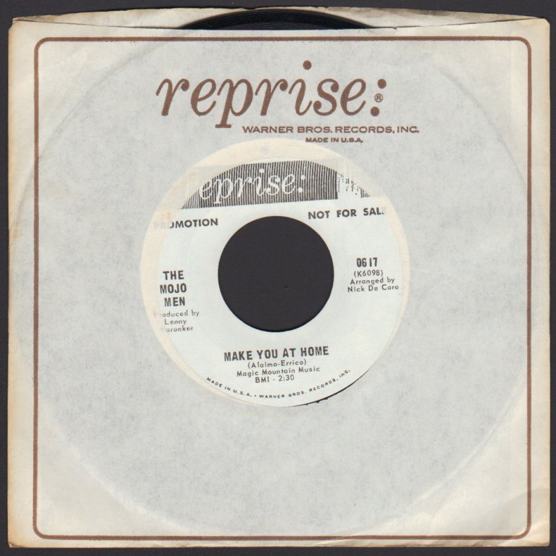 Whatever Happened To Happy? b/w Make You At Home - 1968 US Promotional Issue 2-track 7"