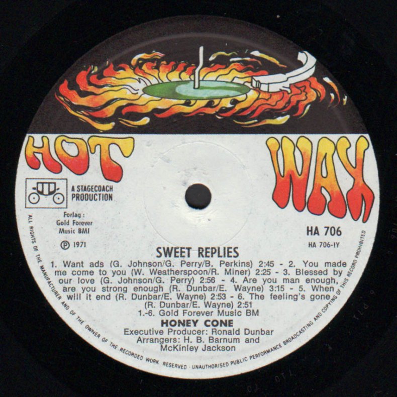 Sweet Replies - Original 1971 Norwegian pressed 12-track LP