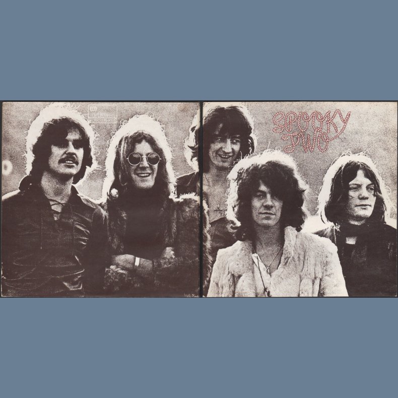 Spooky Two - 1969 UK Island label 2nd Issue 8-track LP - Pink 'i' logo Labels