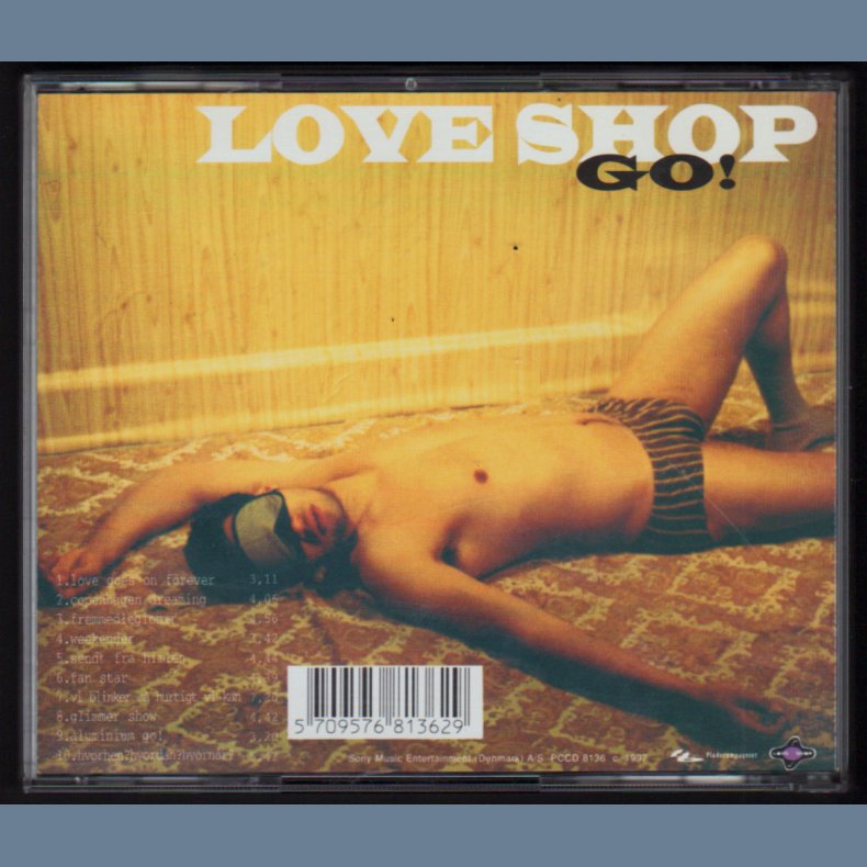 Go! - 10-track full album CD - Withdrawn Cover Version