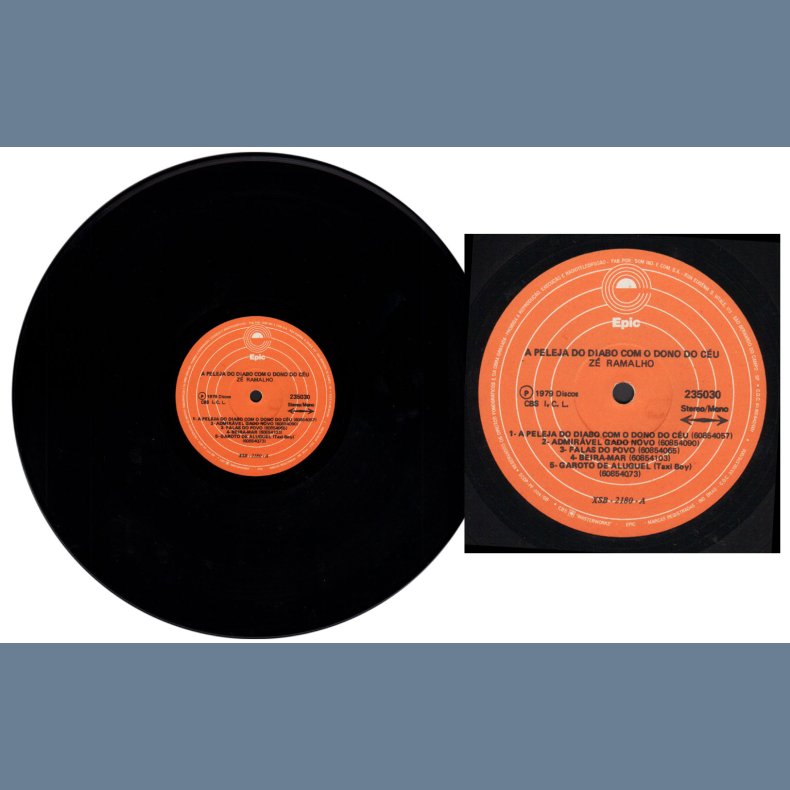 A Peleja Do Diabo Com O Dono Do Ceu - Original 1979 Brazilian Epic label 10-track LP