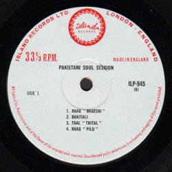 Pakistani Soul Session - Original 1966 UK Island label 8-track Mono LP