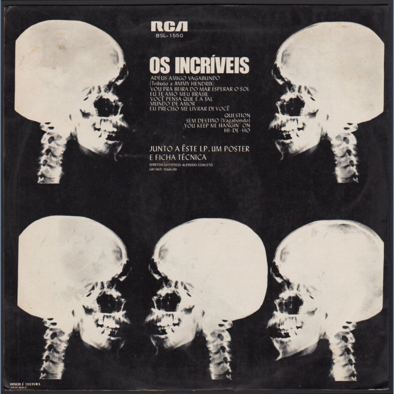 Os Incriveis - Original 1970 Brazilian 10-track Stereo LP