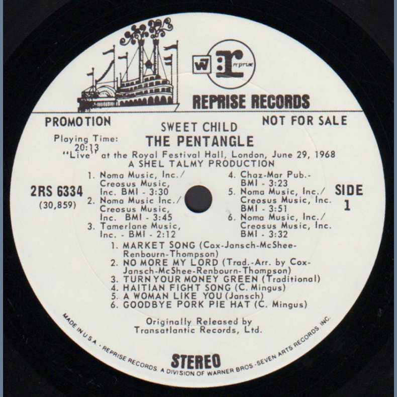 Sweet Child - Original 1968 US Reprise label Promotional Issue 22-track 2LP Set