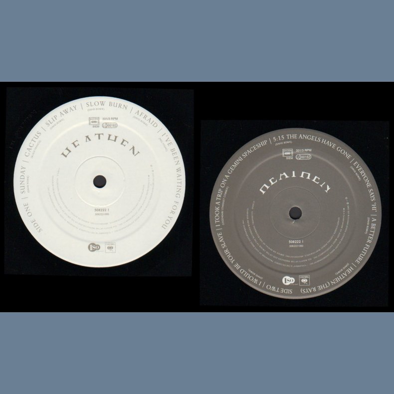 Heathen - Original 2002 UK 12-track Vinyl LP