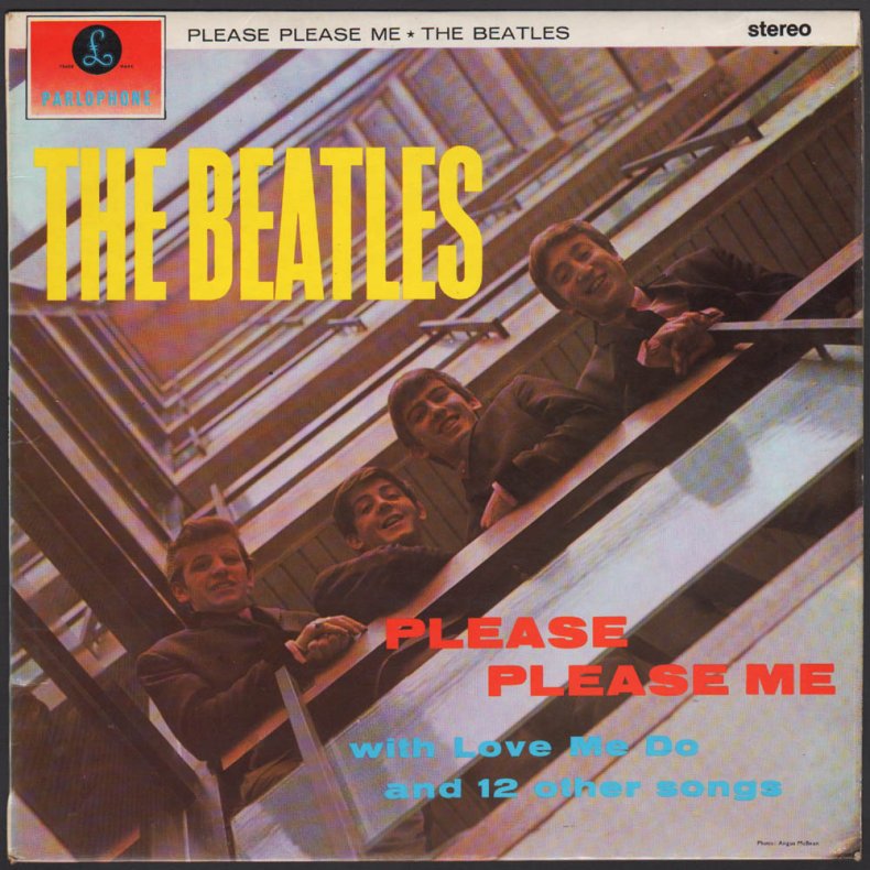 Please Please Me - 1969 UK 'One EMI logo Box' 14-track Stereo LP