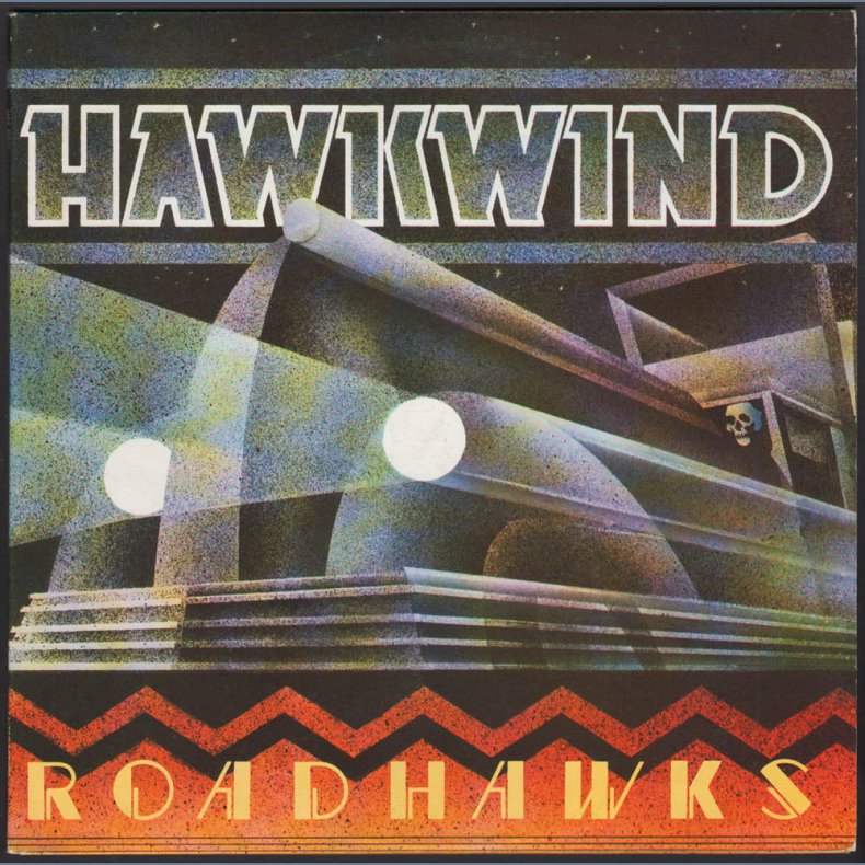 Roadhawks - Original 1976 UK United Artists label 8-track LP - Incl. Poster &amp; Sticker