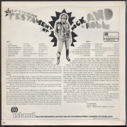 Guy Stevens Testament Of Rock 'N' Roll - Original 1968 UK Island 14-track Mono LP 