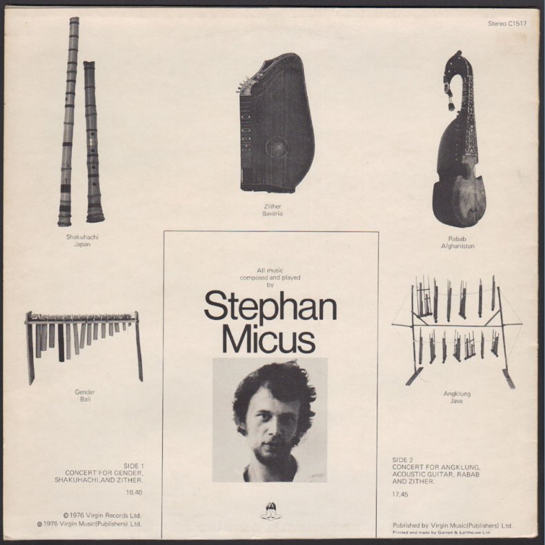 Archaic Concerts - Original 1976 UK Virgin label 2-track LP