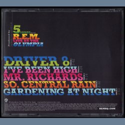 5 Songs From R.E.M. Live At The Olympia - 2009 European 5-track Promotional Issue CD Acetate