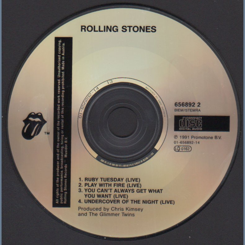 Ruby Tuesday - 1991 Austrian pressed 4-track CD Single