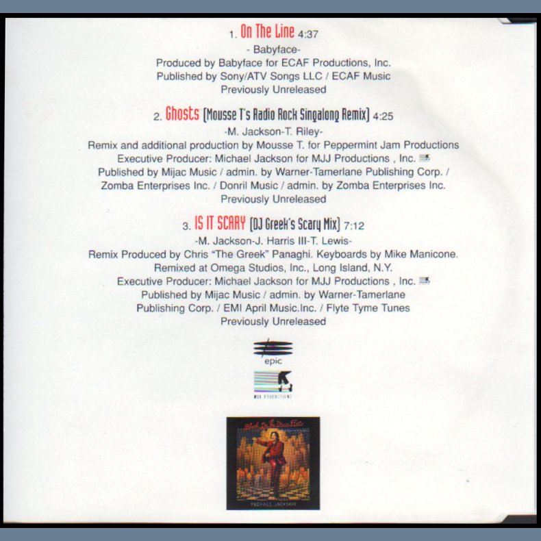 Michael Jackson - 1997 Austrian pressed 3-track Limited Edition Gold Minimax CD