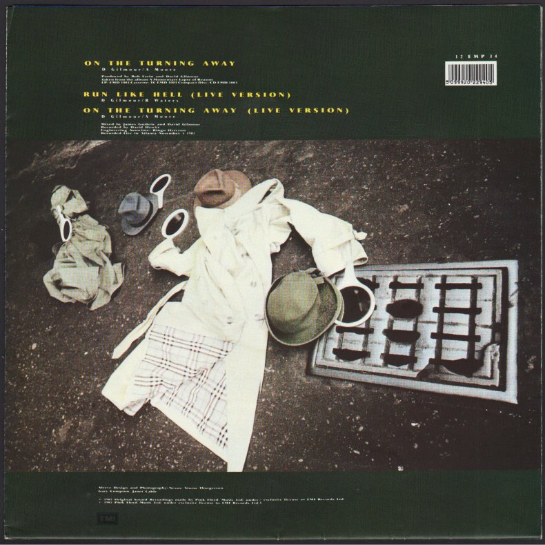 On The Turning Away - Original 1987 UK 3-track Limited Edition Posterbag 12" Single - Mispressing