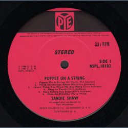Puppet On A String - 1967 UK Pye label 12-track Stereo LP