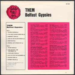 Them Belfast Gypsies - 1970ies Swedish Sonet label 12-track reissue LP