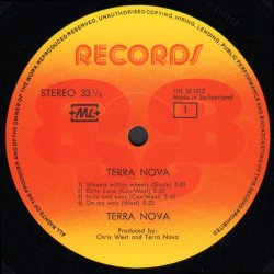 Terra Nova - 1980 Swizz BB label 7-track LP