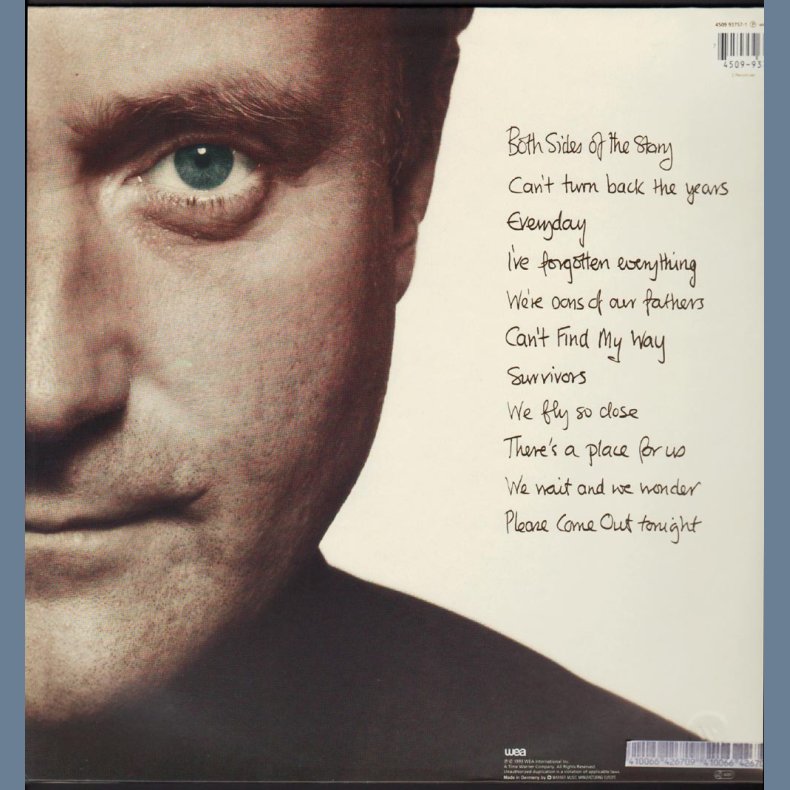 Both Sides Of The Story - 1993 German WEA label 11-track 2LP set 