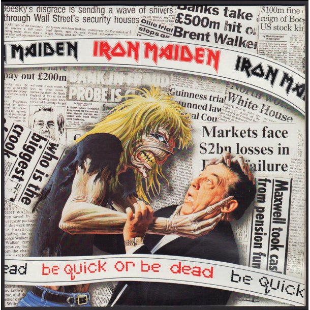 Be Quick Or Be Dead - 1992 UK EMI label Limited Edition 3-track 12" Single
