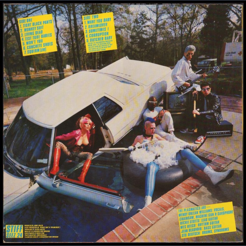 New Hope For The Wretched - 1980 UK Stiff label 12-track Coloured Vinyl LP