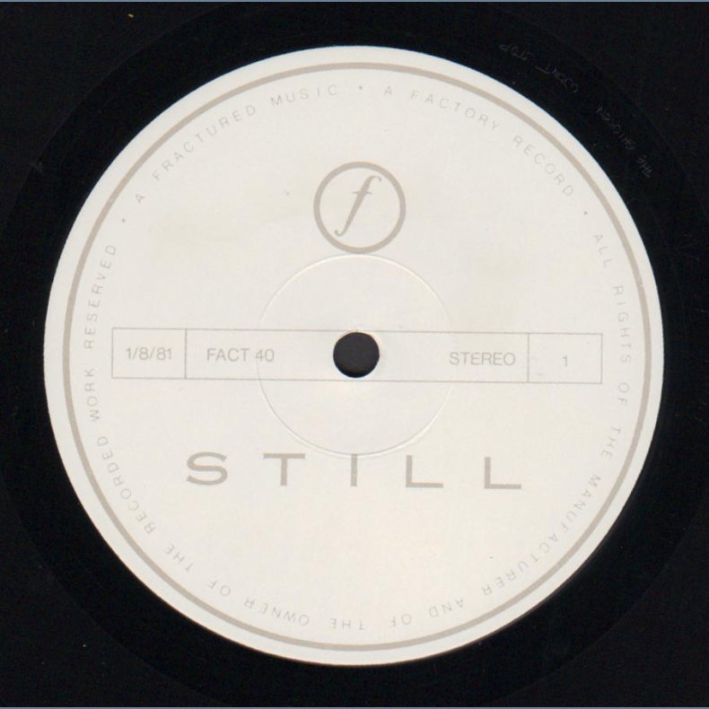 Still - 1989 UK Factory label 2LP Set - Standard gatefold issue 