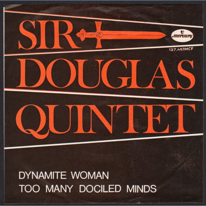 Dynamite Woman b/w Too Many Dociled Minds - 1969 Norwegian Mercury label 2-track 7" Single