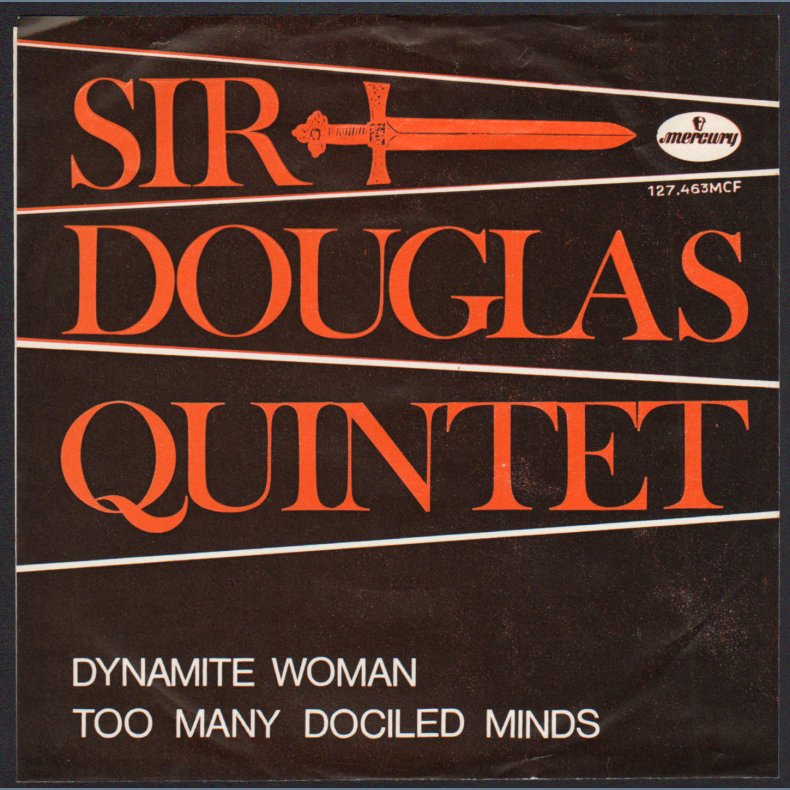 Dynamite Woman b/w Too Many Dociled Minds - 1969 Norwegian Mercury label 2-track 7" Single