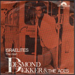 Israelites b/w The Man - Original 1969 Norwegian pressed Polydor label 2-track 7