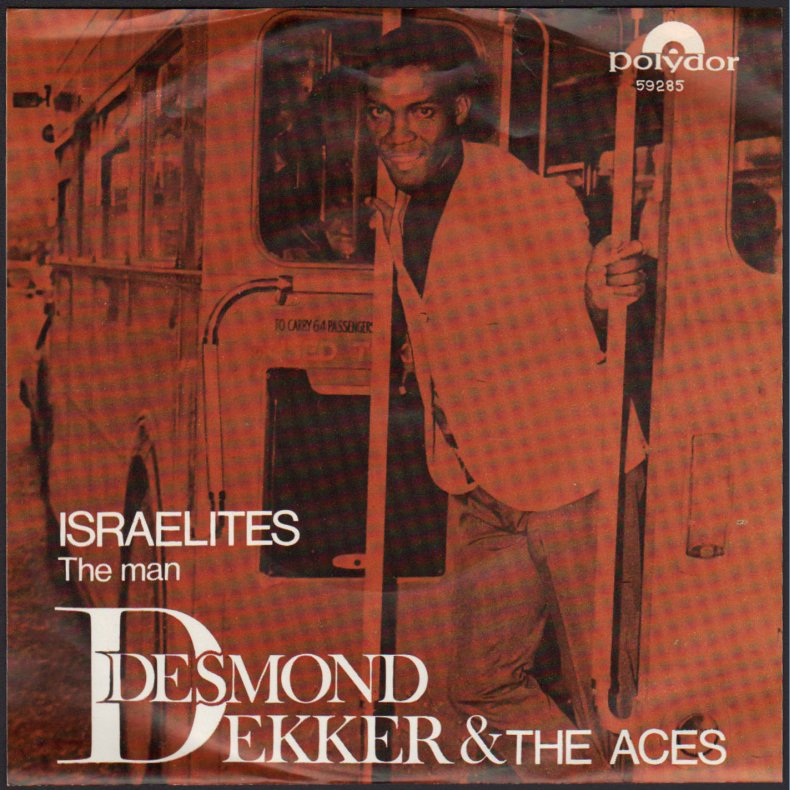 Israelites b/w The Man - Original 1969 Norwegian pressed Polydor label 2-track 7" Single 