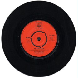 My Little Lady b/w All The World To Me - Original 1968 Swedish CBS label 2-track 7" Single