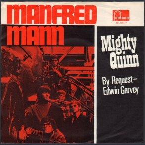 Mighty Quinn b/w By Request-Edwin Garvey - Original 1968 Norwegian 2-track 7