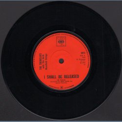 I Shall Be Released b/w I Miss My Baby - Original 1968 UK/Norwegian CBS label 2-track 7"