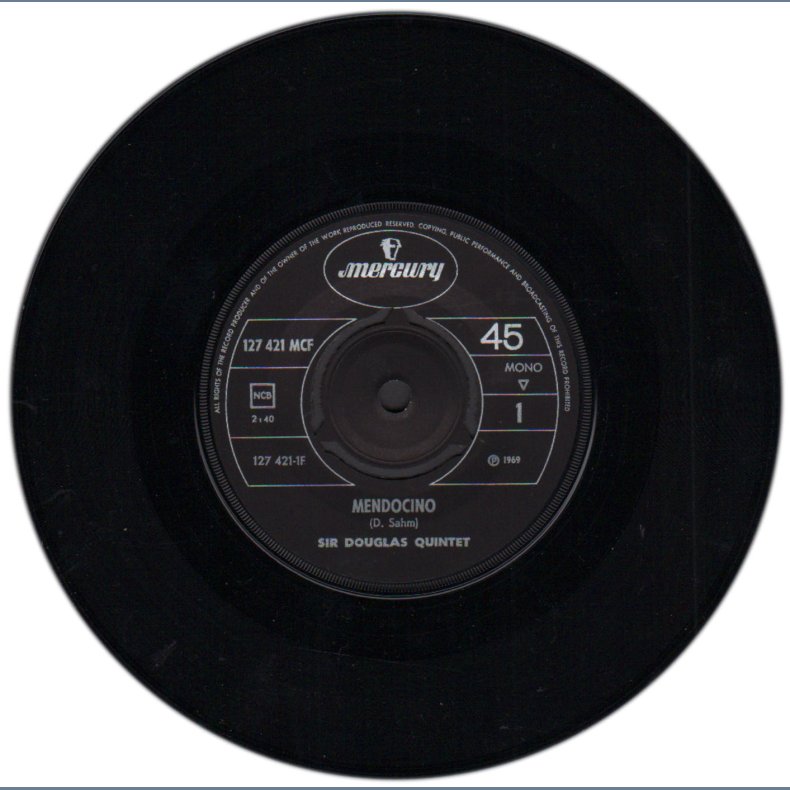 Mendocino b/w I Wanna Be Your Mama Again - 1969 Norwegian Mercury label 2-track 7" Single
